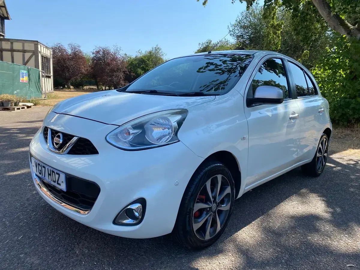 Used Nissan Micra N-TEC 80 HP (58 kW) 2017 White Hatchback