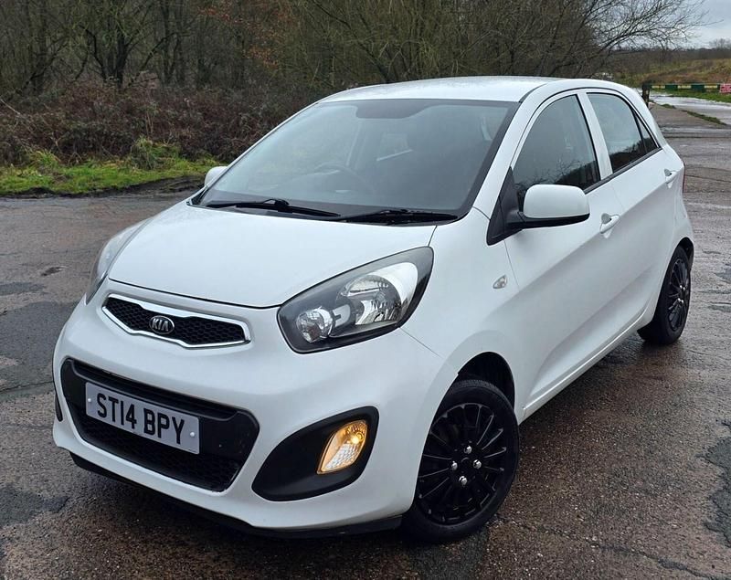 Used Kia Picanto 2014 White Hatchback