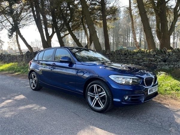 Blue Used 2017 BMW 118 Sport Line Hatchback | £10,989 (Good price) - Image 1/4