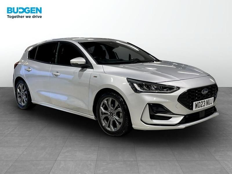 Silver Used 2023 Ford Focus ST-Line Hatchback | £14,291 (Fair price) - Image 1/4