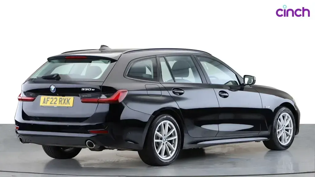 Used BMW 330e 292 HP (214 kW) 2022 Black Estate