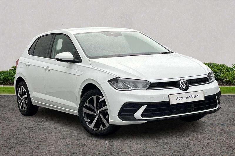 White Used 2025 VW Polo Match Hatchback | £21,995 (Expensive) - Image 1/4