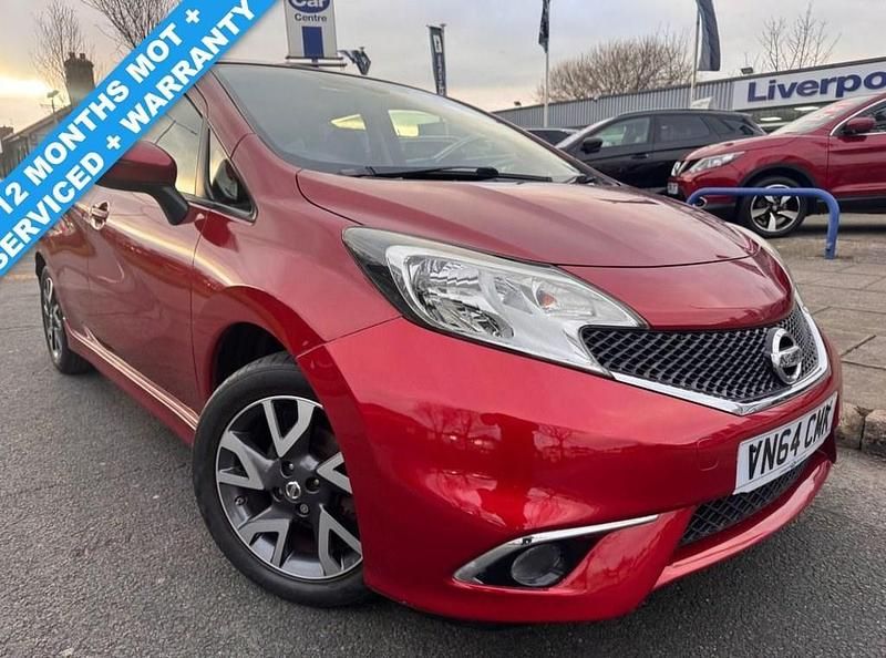 Red Used 2014 Nissan Note Acenta Premium Hatchback | £5,477 (Fair price) - Image 1/4