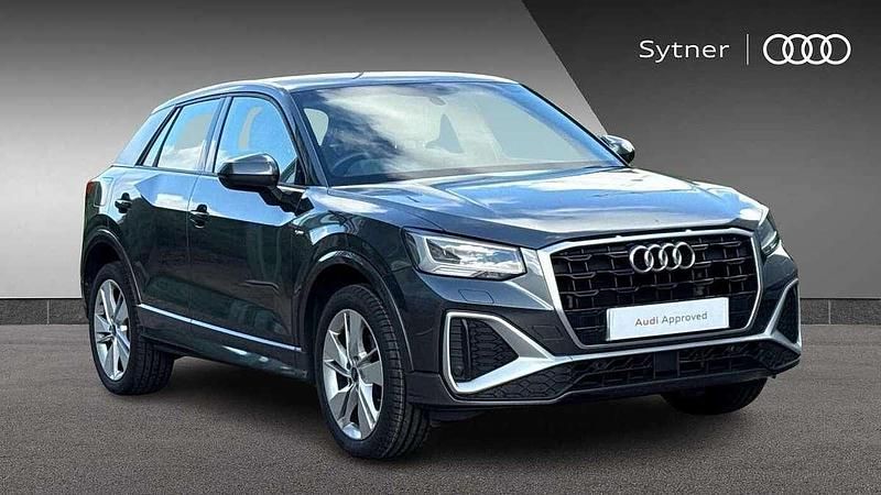 Grey Used 2022 Audi Q2 S-Line SUV | £20,000 (Fair price) - Image 1/4