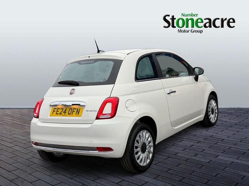 Used Fiat 500 70 HP (51 kW) 2024 White Hatchback