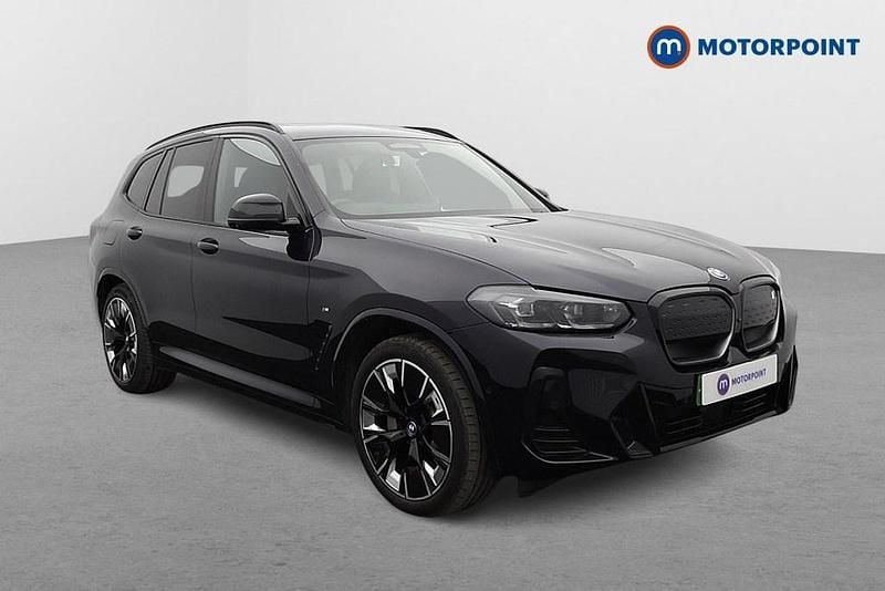 Black Used 2022 BMW iX3 M Sport SUV | £27,949 (Fair price) - Image 1/4
