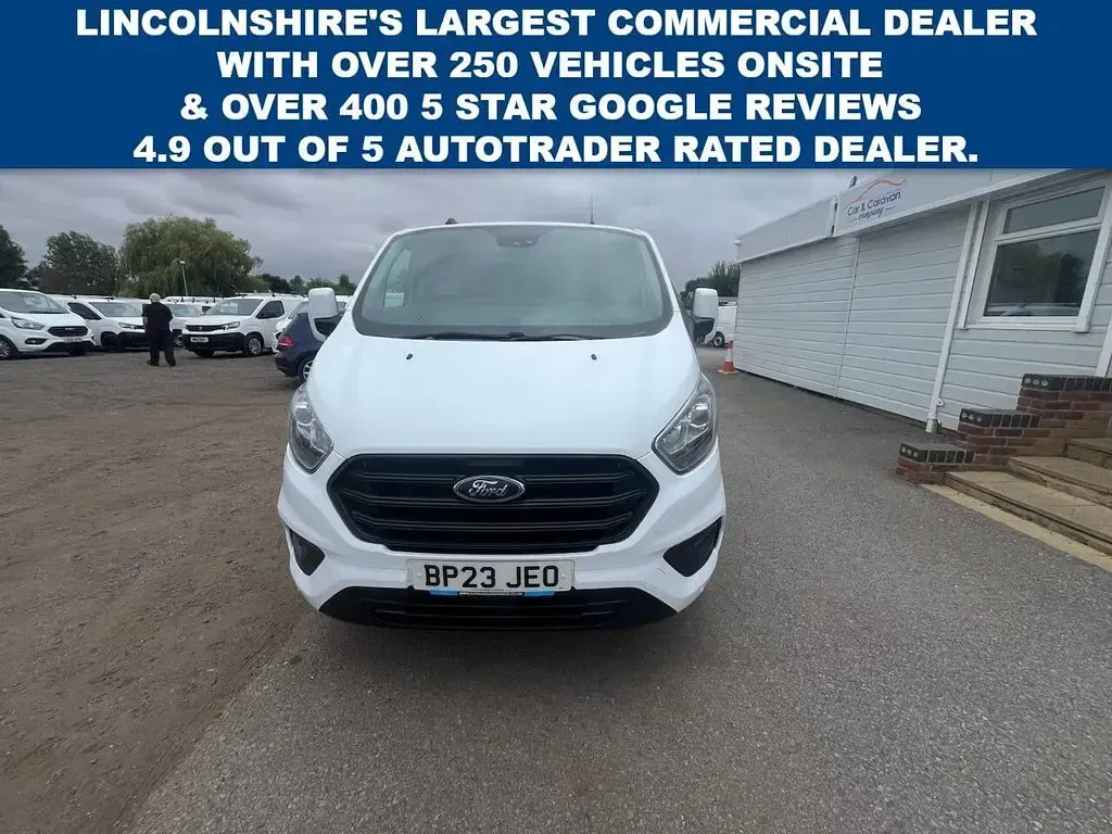 Used Ford Transit Custom Trend 130 HP (95 kW) 2023 White Van