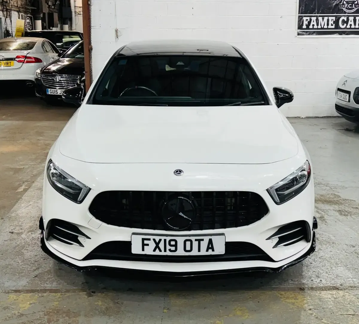 Used Mercedes A35 AMG Premium Plus 2019 White Hatchback