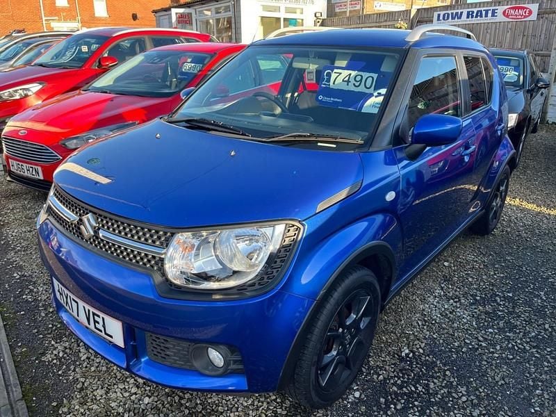 Used Suzuki Ignis SZ-T 2017 Blue Hatchback