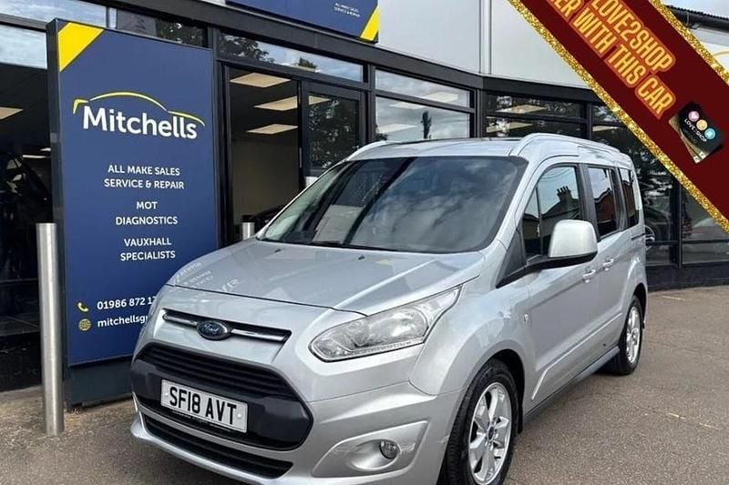 Silver Used 2018 Ford Tourneo Connect Titanium MPV | £12,995 (Fair price) - Image 1/1