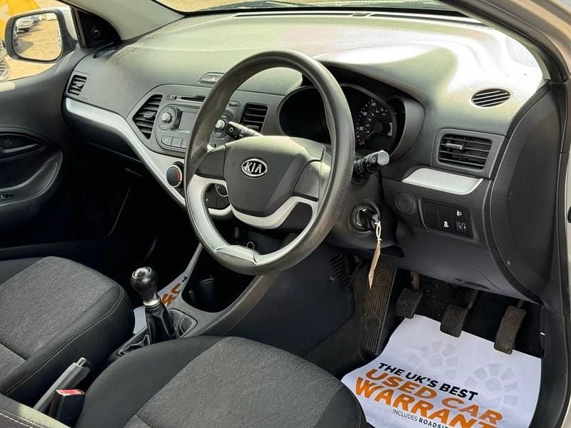 Used Kia Picanto 68 HP (50 kW) 2012 Silver Hatchback