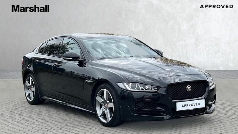 Black Used 2019 Jaguar XE Ingenium Sedan | £13,446 (Fair price) - Image 1/4