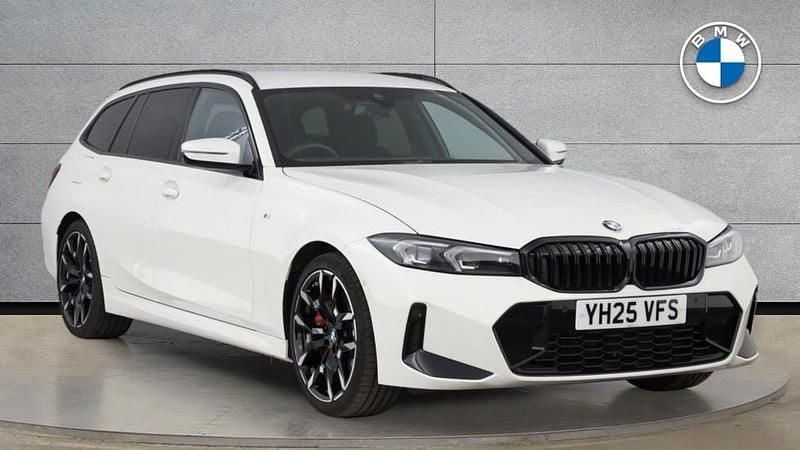 White Used 2025 BMW 320 M Sport Estate | £32,950 (Fair price) - Image 1/4