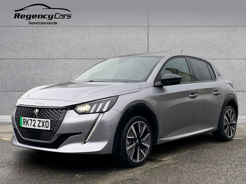 Used Peugeot e-208 Premium 100 kW (136 HP) 2022 Grey Hatchback