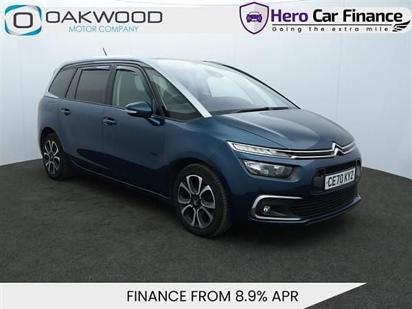 Blue Used 2020 Citroën C4 Feel MPV | £11,617 (Good price) - Image 1/2