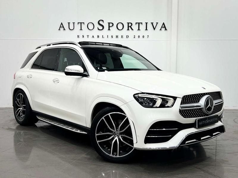 White Used 2019 Mercedes GLE350 AMG line Estate | £38,990 (Fair price) - Image 1/3