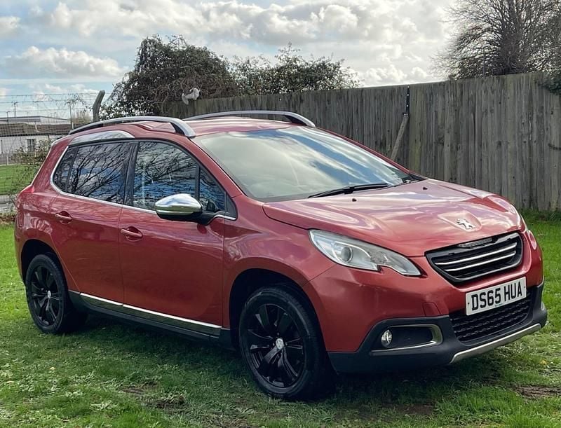 Red Used 2015 Peugeot 2008 Allure SUV | £5,495 (Super price) - Image 1/4