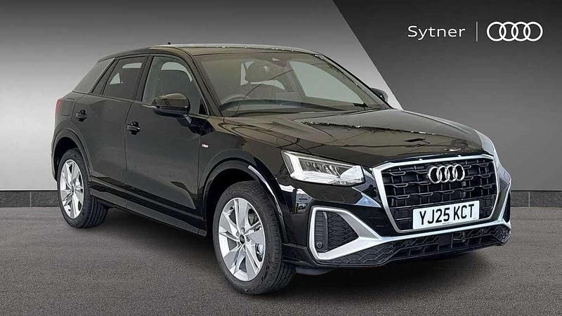 Black New 2025 Audi Q2 S-Line SUV | £32,000 (A bit pricey) - Image 1/4