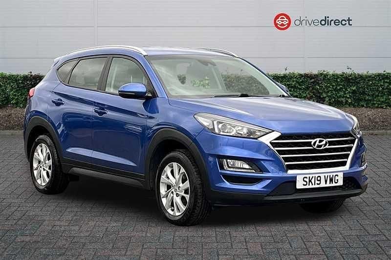 Used Hyundai Tucson SE 132 HP (97 kW) 2019 Blue SUV