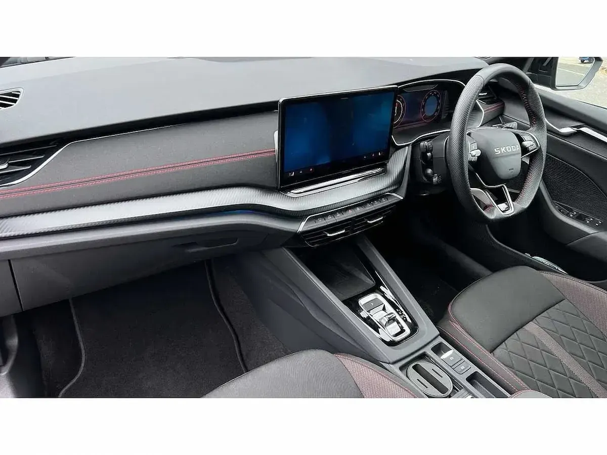 Used Skoda Octavia vRS 265 HP (194 kW) 2025 Black magic pearl effect Estate