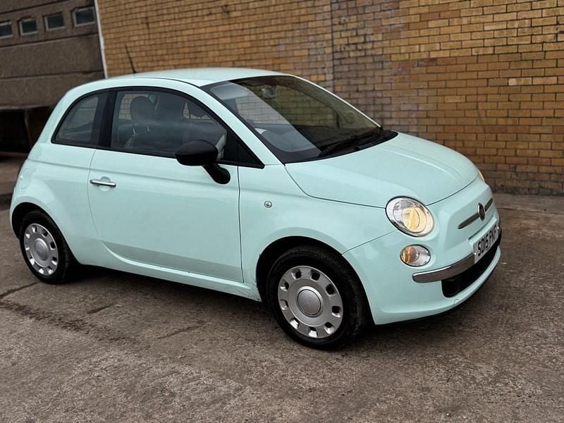 Used Fiat 500 Pop 69 HP (50 kW) 2015 Green Hatchback
