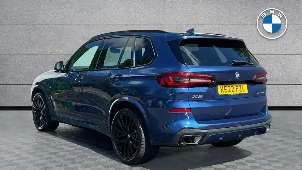 Used BMW X5 M Sport 282 HP (207 kW) 2022 Blue SUV