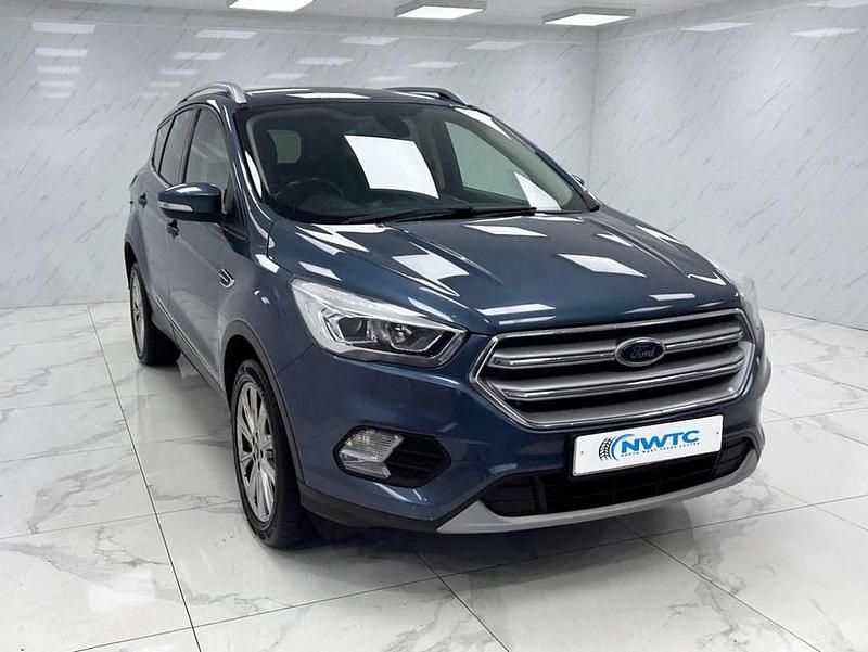Used Ford Kuga Titanium 120 HP (88 kW) 2019 Blue SUV