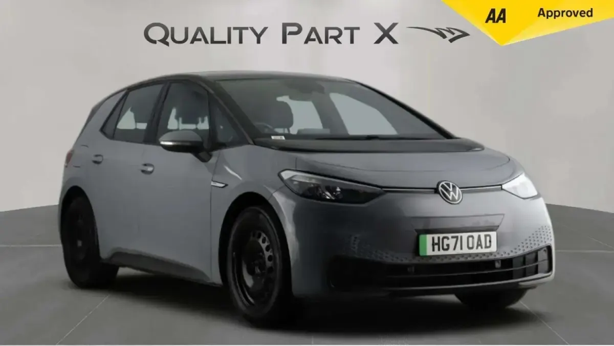 Begagnad VW ID.3 Pro Performance 150 kW (204 HK) 2022 Grå Halvkombi