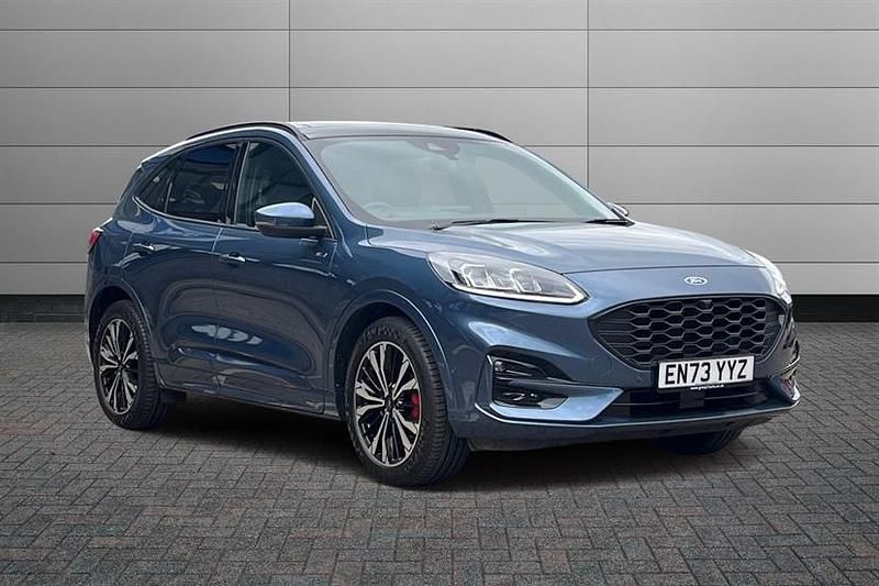 Chrome blue Used 2024 Ford Kuga ST-Line X SUV | £25,295 (Fair price) - Image 1/2
