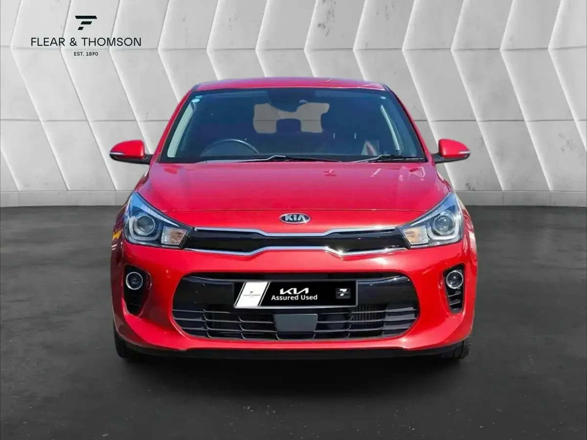 Used Kia Rio First Edition 99 HP (72 kW) 2017 Red Hatchback