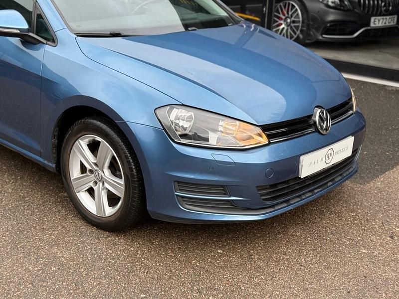 Used VW Golf VII Match 2014 Blue Hatchback