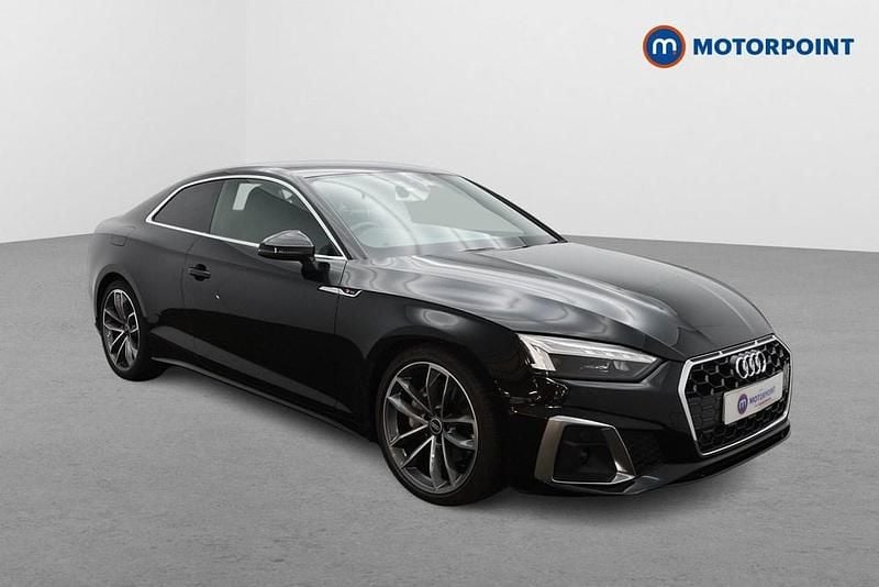 Used Audi A5 S-Line 245 HP (180 kW) 2021 Black Coupe