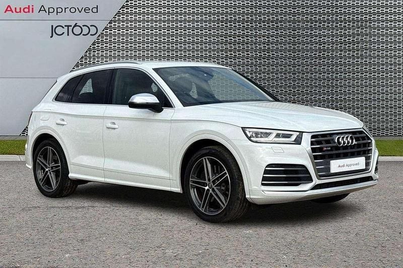 White Used 2020 Audi SQ5 S-Line SUV | £34,521 (Good price) - Image 1/4