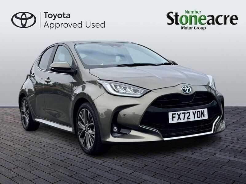 Bronze Used 2022 Toyota Yaris Hybrid Hatchback | £19,500 (A bit pricey) - Image 1/2