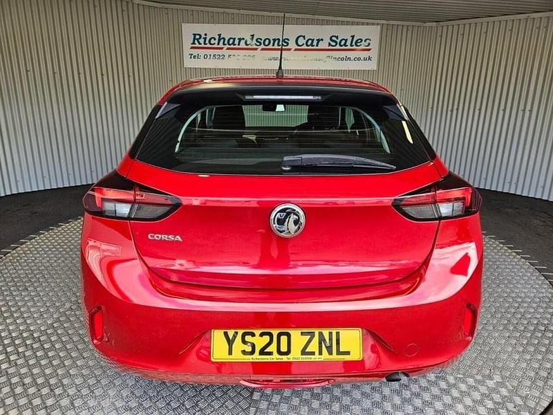 Used Vauxhall Corsa 100 HP (73 kW) 2020 Red Hatchback