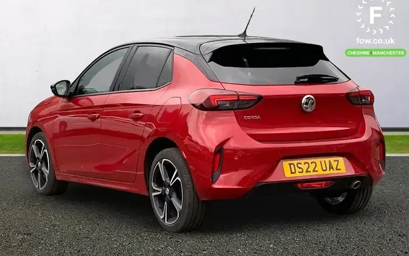 Used Vauxhall Corsa Edition 101 HP (74 kW) 2022 Red Hatchback