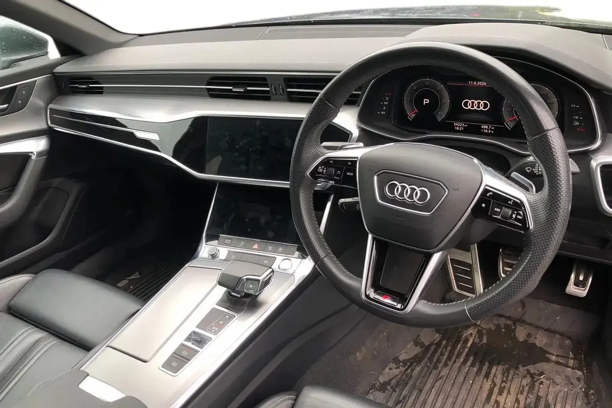Used Audi A6 S-Line 204 HP (150 kW) 2018 Grey Sedan