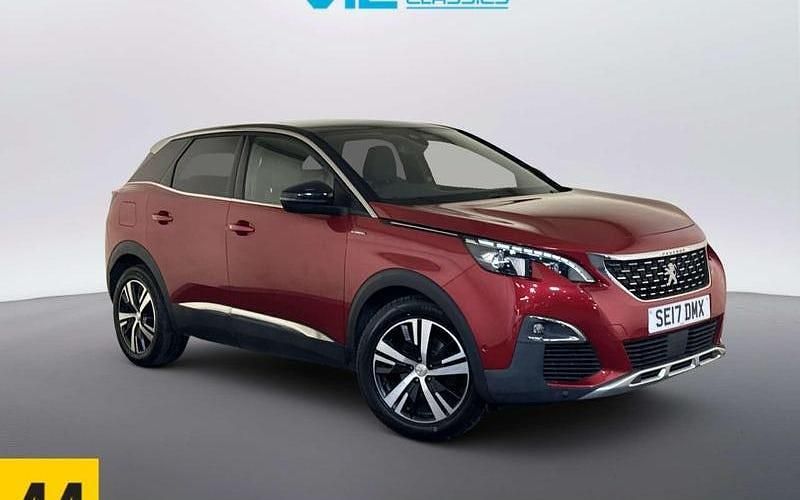 Used Peugeot 3008 GT-line 120 HP (88 kW) 2017 Red SUV
