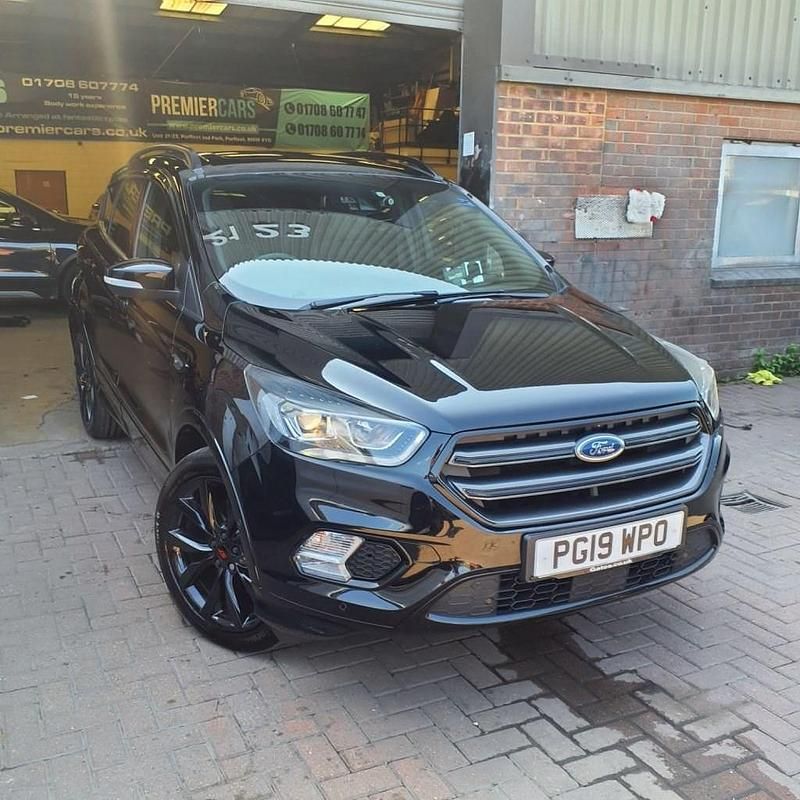 Black Used 2019 Ford Kuga ST-Line SUV | £12,995 (Good price) - Image 1/4