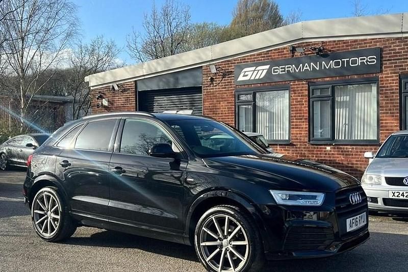 Used Audi Q3 S-line plus 184 HP (135 kW) 2016 Black SUV