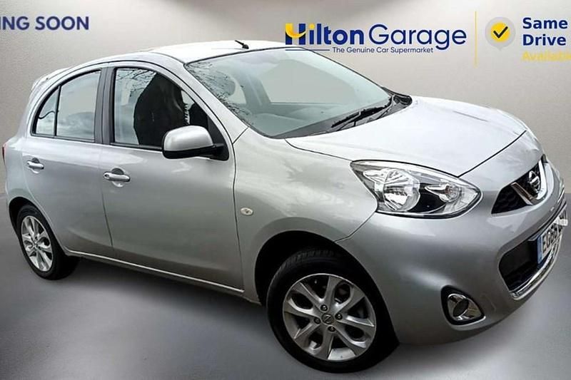 Used Nissan Micra Acenta 80 HP (58 kW) 2017 Silver Hatchback