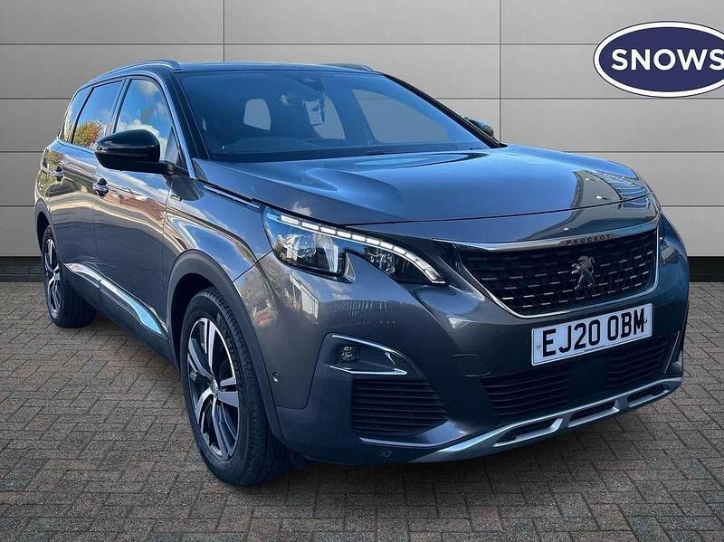 Grey Used 2020 Peugeot 5008 GT-line SUV | £17,756 (Fair price) - Image 1/4