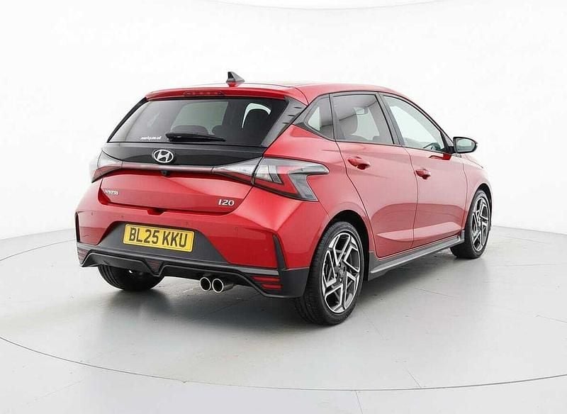 Used Hyundai i20 N Line 100 HP (73 kW) 2025 Red Hatchback