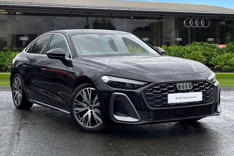 Black Used 2025 Audi A5 S-Line Sedan | £34,450 (Fair price) - Image 1/4