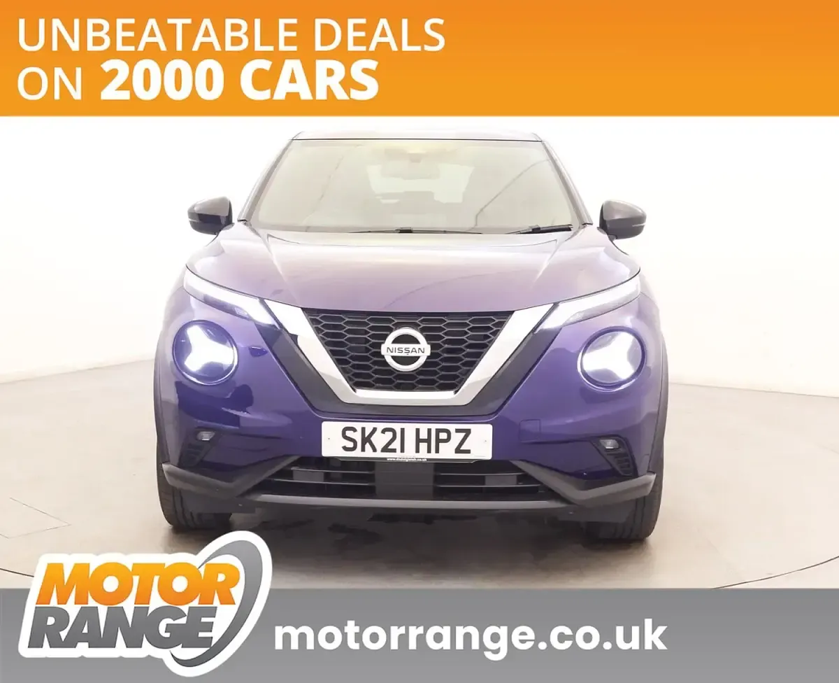Used Nissan Juke N-Connecta 115 HP (84 kW) 2021 Blue SUV