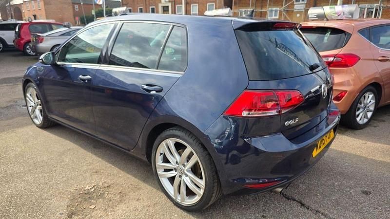 Used VW Golf VII GT 2016 Blue Hatchback
