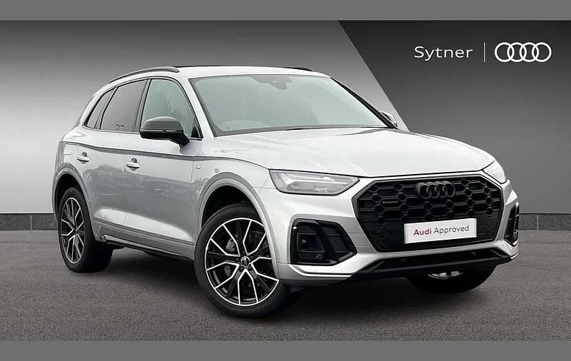 Used Audi Q5 Black Edition 200 HP (147 kW) 2024 Silver SUV