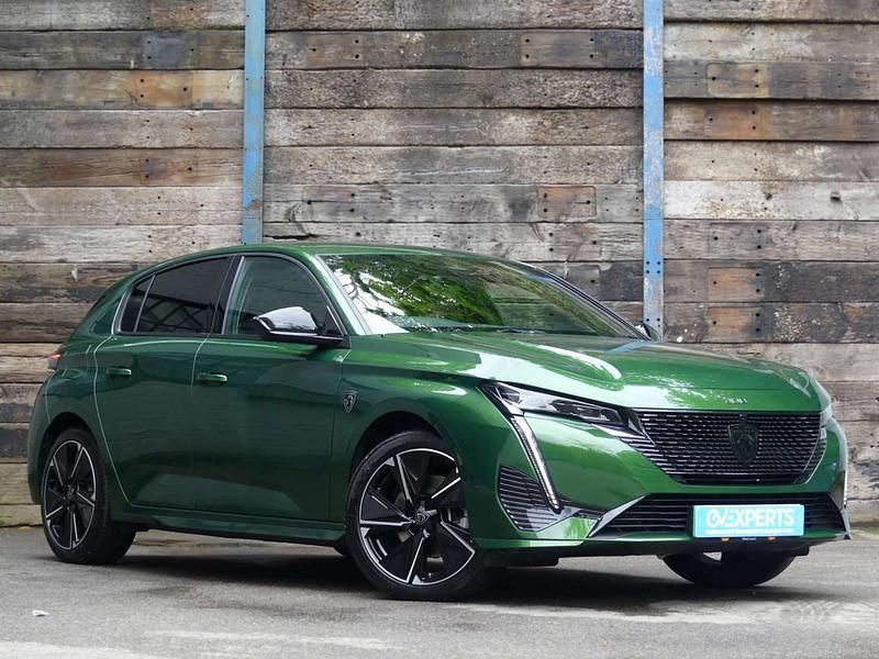 Green Used 2024 Peugeot e-308 GT Hatchback | £21,583 - Image 1/3