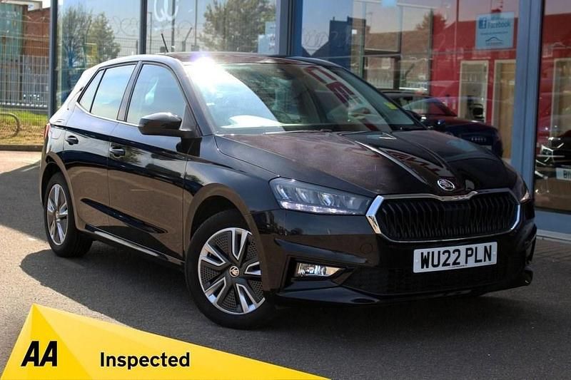 Black Used 2022 Skoda Fabia SE L Hatchback | £10,275 (Fair price) - Image 1/4