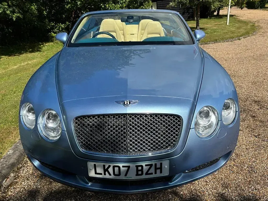 Used Bentley Continental GT Convertible 2007 Silver Cabriolet
